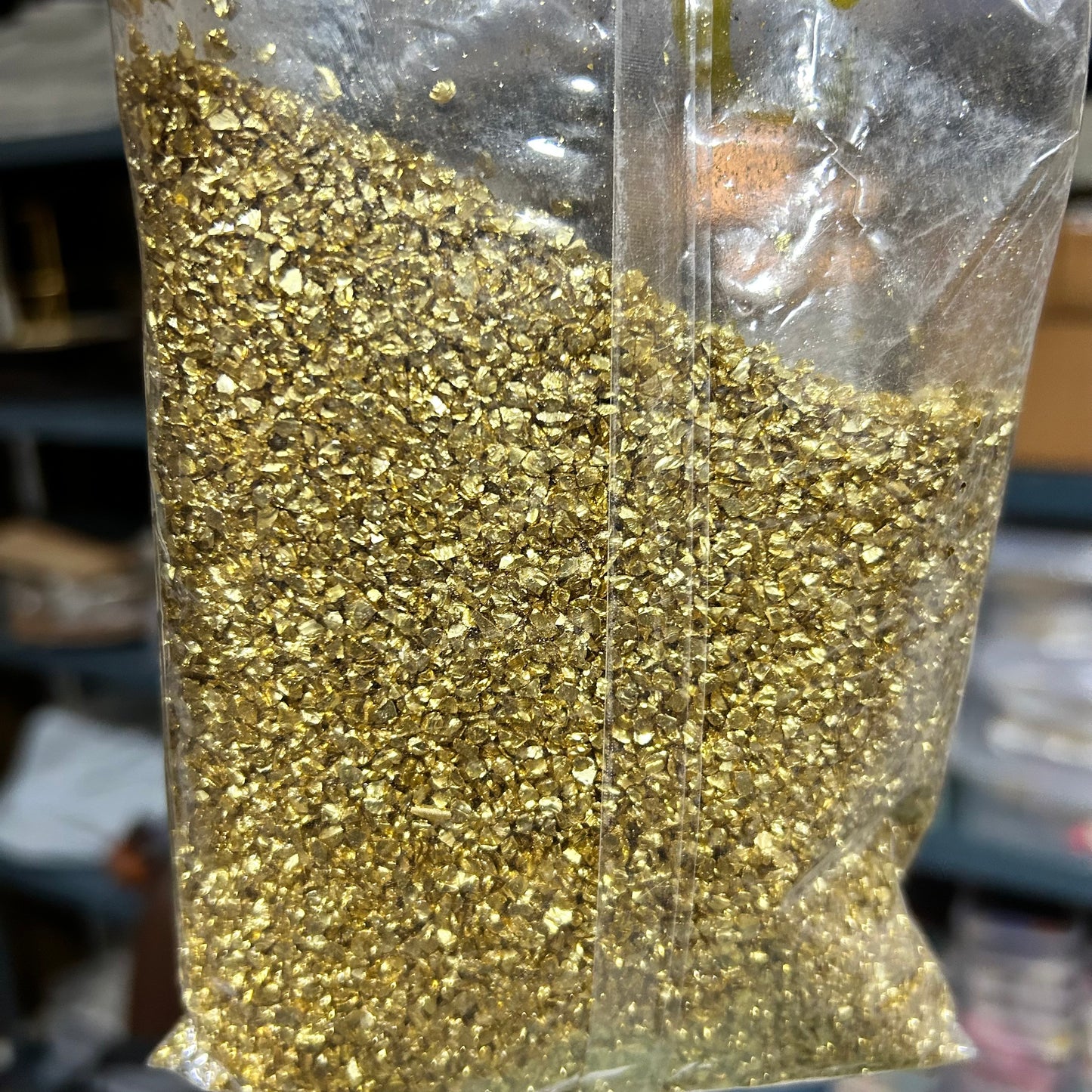 Metallic Glass Granules