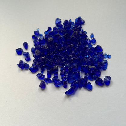 Navy Blue Translucent Crystal 100 GM