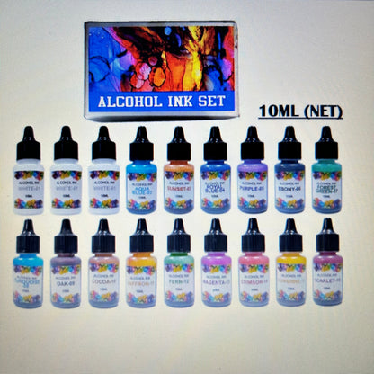 Alcohol Ink set - 10 ml