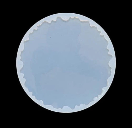 8" Round Agate Tray & Photo Frame Mould