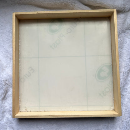 Pine Wood Floating Frame - Square