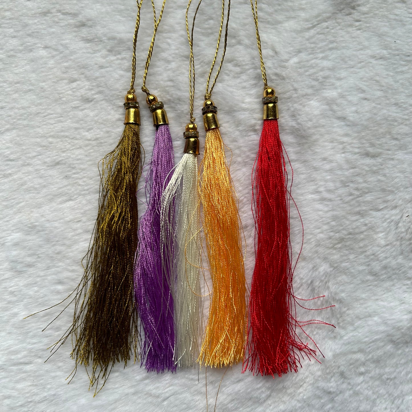 Tassel multicolour - set of 5