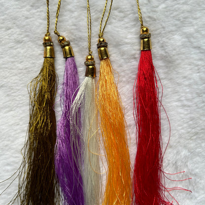 Tassel multicolour - set of 5