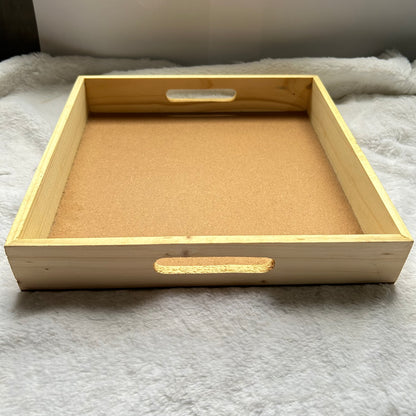 Pine wood MDF Tray