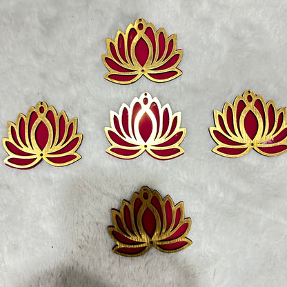 Small Lotus Hanging - Set of 5