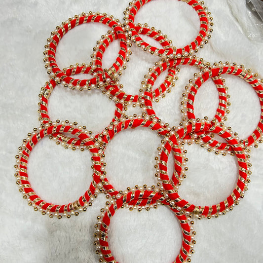 Traditional Red Pearl Ring