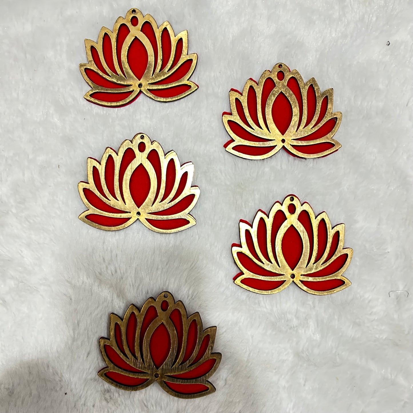 Small Lotus Hanging - Set of 5