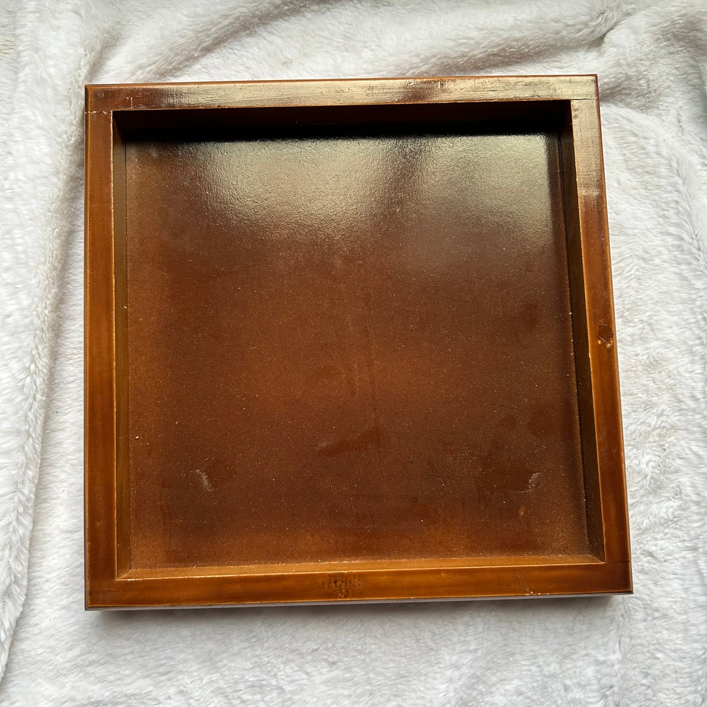 Teak Wood Floating Frame