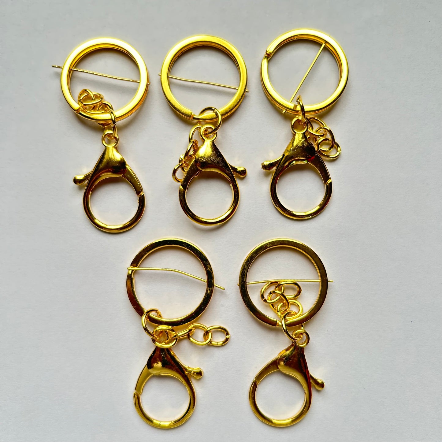 Lobster Keychain Gold