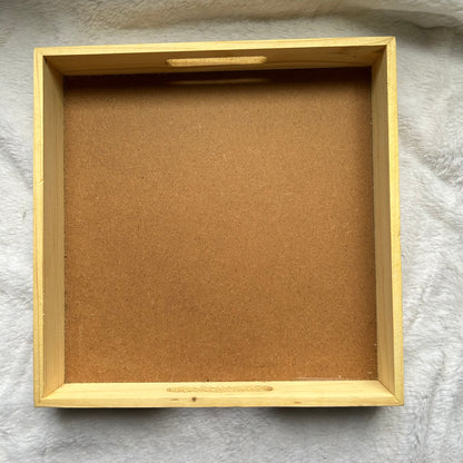 Pine wood MDF Tray