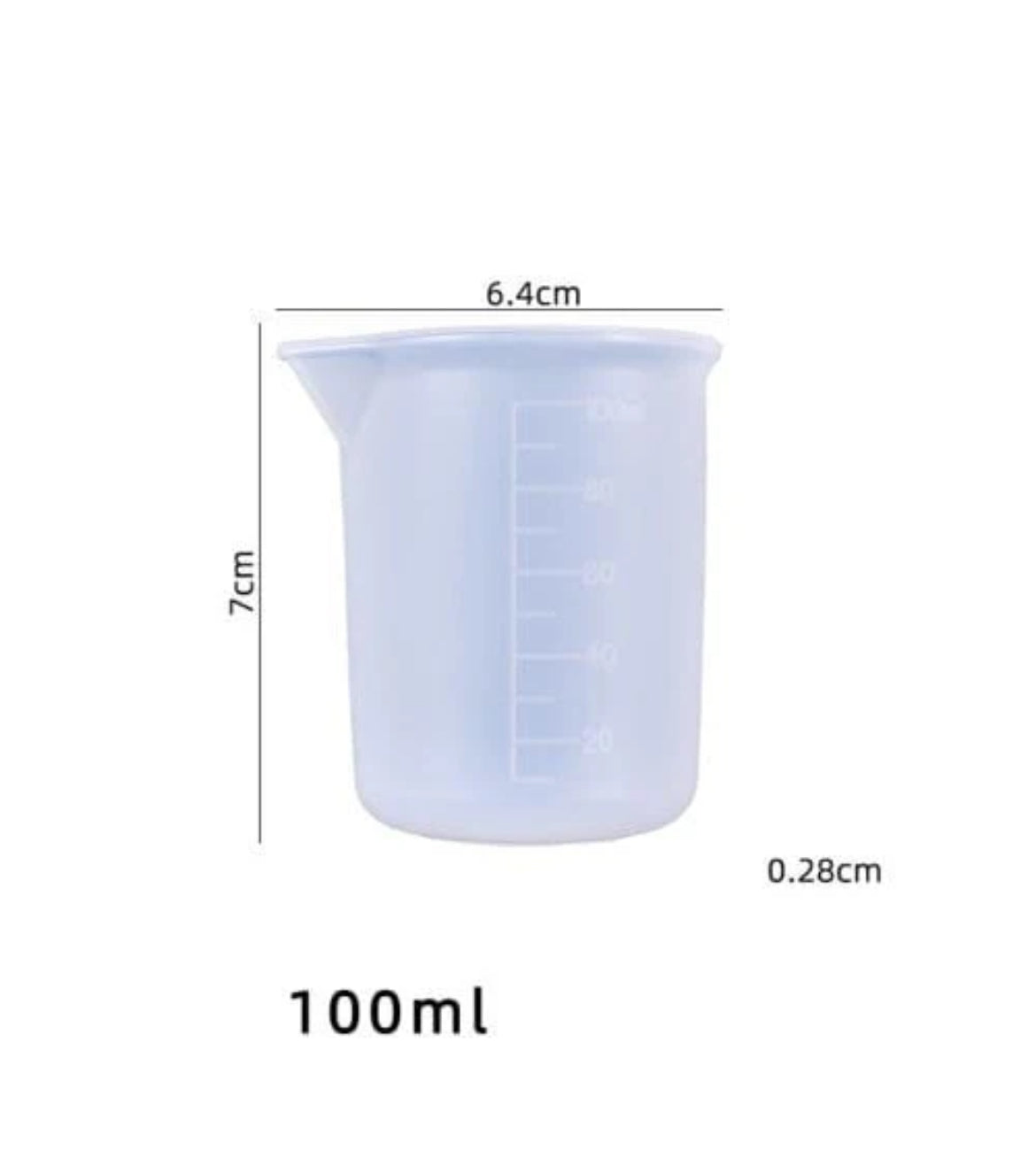 Silicon Measuring Cup