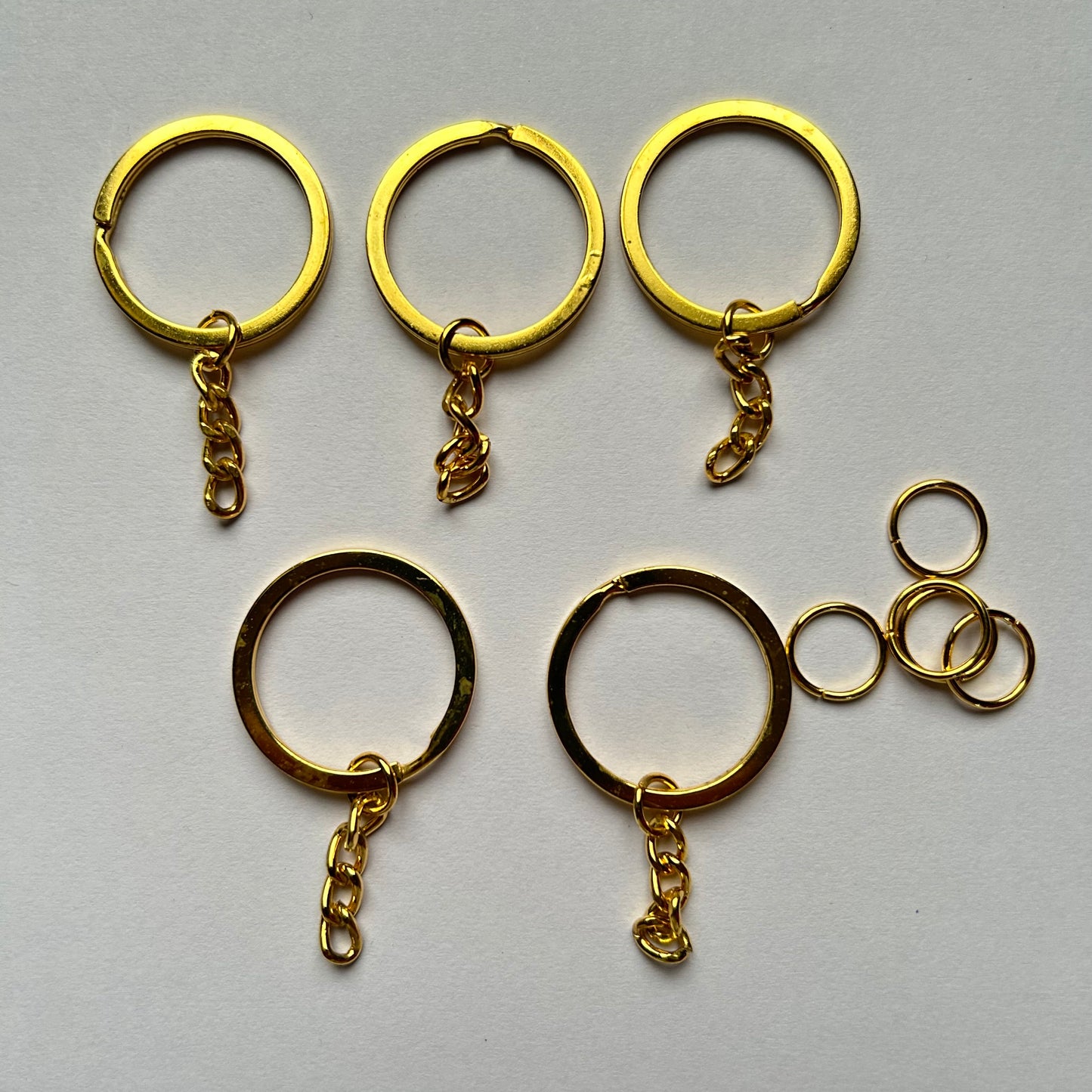 Keychain with connector ring