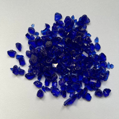 Navy Blue Translucent Crystal 100 GM