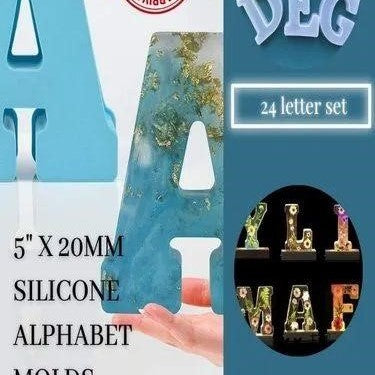 Alphabet Mould 5 inch - 1 PC